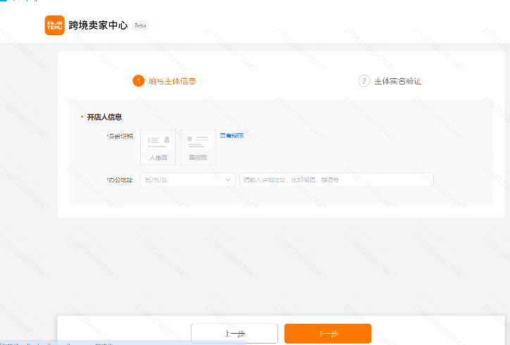 Temu开店入驻