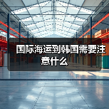 国际海运到韩国需要注意什么（图4）