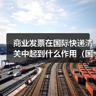 商业发票在国际快递清关中起到什么作用（国际快递干货知识分享）（图3）