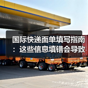国际快递面单填写指南：这些信息填错会导致清关失败（跨境电商卖家请注意）（图3）
