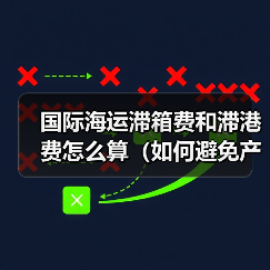 国际海运滞箱费和滞港费怎么算（如何避免产生）