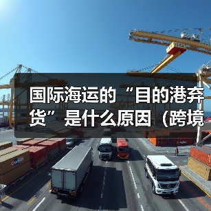 国际海运的“目的港弃货”是什么原因（跨境电商卖家如何避免）（图2）