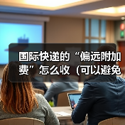 国际快递的“偏远附加费”怎么收（可以避免吗）（图4）