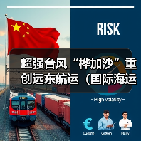 超强台风“桦加沙”重创远东航运（国际海运多港停摆，船期延误）（图1）