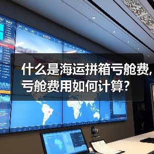 什么是海运拼箱亏舱费,亏舱费用如何计算？（图3）