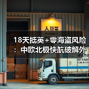 18天抵英+零海盗风险：中欧北极快航破解外贸时效与安全双重焦虑（国际物流新闻资讯）（图4）