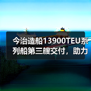 今治造船13900TEU系列船第三艘交付，助力航线升级（国际海运公司ONE运力扩张再提速）（图3）