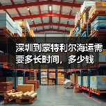深圳到蒙特利尔海运需要多长时间，多少钱（图1）