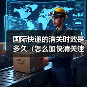 国际快递的清关时效是多久（怎么加快清关速度）