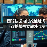 国际快递可以改地址吗（改地址需要额外收费吗）（图4）