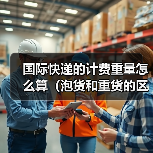 国际快递的计费重量怎么算（泡货和重货的区别是什么）（图4）