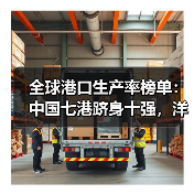 全球港口生产率榜单：中国七港跻身十强，洋山港蝉联榜首（国际海运新闻资讯）（图4）