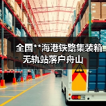 全国**海港铁路集装箱无轨站落户舟山(图1) 全国**海港铁路集装箱无轨站落户舟山(图1)