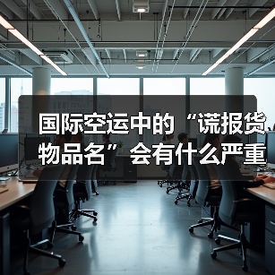 国际空运中的“谎报货物品名”会有什么严重后果（跨境电商卖家请注意）
