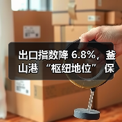 出口指数降 6.8%，釜山港 “枢纽地位” 保卫战再添压力（国际海运新闻资讯）（图4）