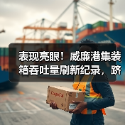 表现亮眼！威廉港集装箱吞吐量刷新纪录，跻身欧洲增长最快港口之列（图2）