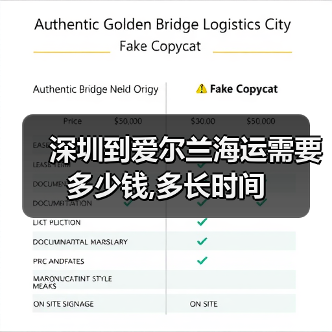 深圳到爱尔兰海运需要多少钱,多长时间（图4）