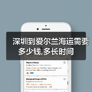 深圳到爱尔兰海运需要多少钱,多长时间（图2）