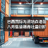 巴西国际海运培森港前八月集装箱吞吐量创阶段性新高（新航线驱动增长）（图3）