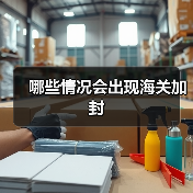 哪些情况会出现海关加封（图4）