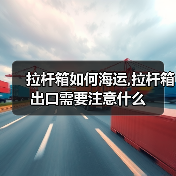 拉杆箱如何海运,拉杆箱出口需要注意什么（图2）