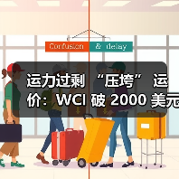 运力过剩 “压垮” 运价：WCI 破 2000 美元，2025 年航运业生存战启幕（图3）