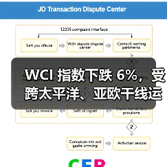 WCI 指数下跌 6%，受跨太平洋、亚欧干线运价走低拖累（国际海运新闻资讯）（图4）