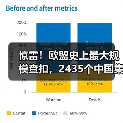 惊雷！欧盟史上最大规模查扣，2435个中国集装箱被封！（图3）