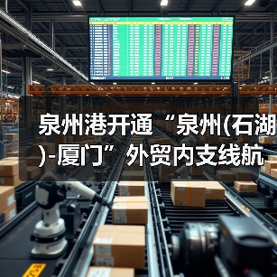 泉州港开通“泉州(石湖)-厦门”外贸内支线航线（图3）