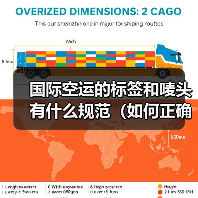 国际空运的标签和唛头有什么规范(如何正确标注)(图2) 国际空运的标签和唛头有什么规范(如何正确标注)(图2)