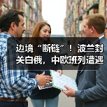 边境“断链”！波兰封关白俄，中欧班列遭遇大面积滞留危机（货主货代请注意）（图2）