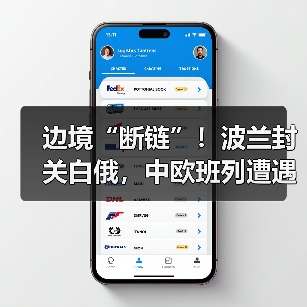 边境“断链”！波兰封关白俄，中欧班列遭遇大面积滞留危机（货主货代请注意）（图1）