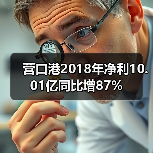 营口港2018年净利10.01亿同比增87%（图3）