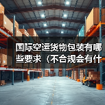 国际空运货物包装有哪些要求（不合规会有什么后果）（图2）