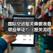 国际空运报关需要准备哪些单证?(报关流程详解)(图3) 国际空运报关需要准备哪些单证?(报关流程详解)(图3)