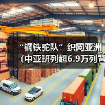 “钢铁驼队”织网亚洲（中亚班列超6.9万列背后的“百城联通图”）（图2）