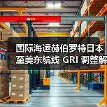 国际海运赫伯罗特日本至美东航线 GRI 调整解析（区域政策与行业趋势透视）（图3）