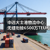 中远大士港物流中心，无缝衔接6500万TEU枢纽（打通东南亚物流“最后一公里”）（图1）