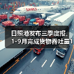 日照港发布三季度报，1-9月完成货物吞吐量18,025万吨（图2）
