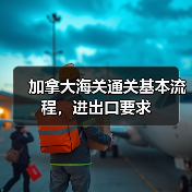 加拿大海关通关基本流程，进出口要求（图2）