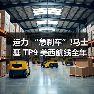 运力 “急刹车”!马士基 TP9 美西航线全年停航（跨太平洋物流链迎 “寒冬” 大考）（图2）