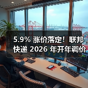 5.9% 涨价落定！联邦快递 2026 年开年调价（跨境电商卖家迎三重成本压力）（图4）