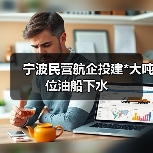宁波民营航企投建*大吨位油船下水（图4）