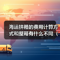 海运拼箱的费用计算方式和整箱有什么不同(国际海运新闻资讯)(图3) 海运拼箱的费用计算方式和整箱有什么不同(国际海运新闻资讯)(图3)