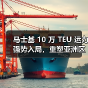 马士基 10 万 TEU 运力强势入局，重塑亚洲区内航运格局（国际海运新闻资讯）（图2）
