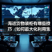 海运货物装柜有哪些技巧（如何最大化利用集装箱空间）