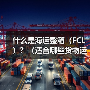 什么是海运整箱（FCL）？（适合哪些货物运输）（图2）