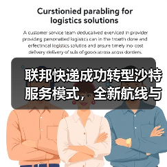 联邦快递成功转型沙特服务模式,全新航线与区域枢纽启航(国际快递新闻资讯)(图3) 联邦快递成功转型沙特服务模式,全新航线与区域枢纽启航(国际快递新闻资讯)(图3)
