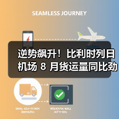 逆势飙升!比利时列日机场 8 月货运量同比劲增 29%(国际空运新闻资讯)(图4) 逆势飙升!比利时列日机场 8 月货运量同比劲增 29%(国际空运新闻资讯)(图4)