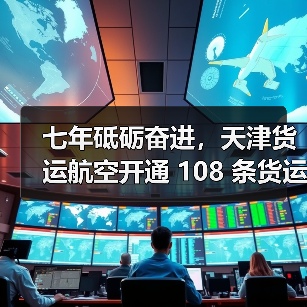 七年砥砺奋进,天津货运航空开通 108 条货运航线构建物流新通道(国际空运新闻资讯)(图4) 七年砥砺奋进,天津货运航空开通 108 条货运航线构建物流新通道(国际空运新闻资讯)(图4)